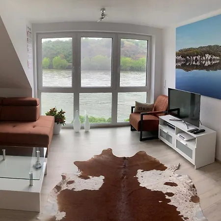Apartment Grosse Mit Rheinblick *